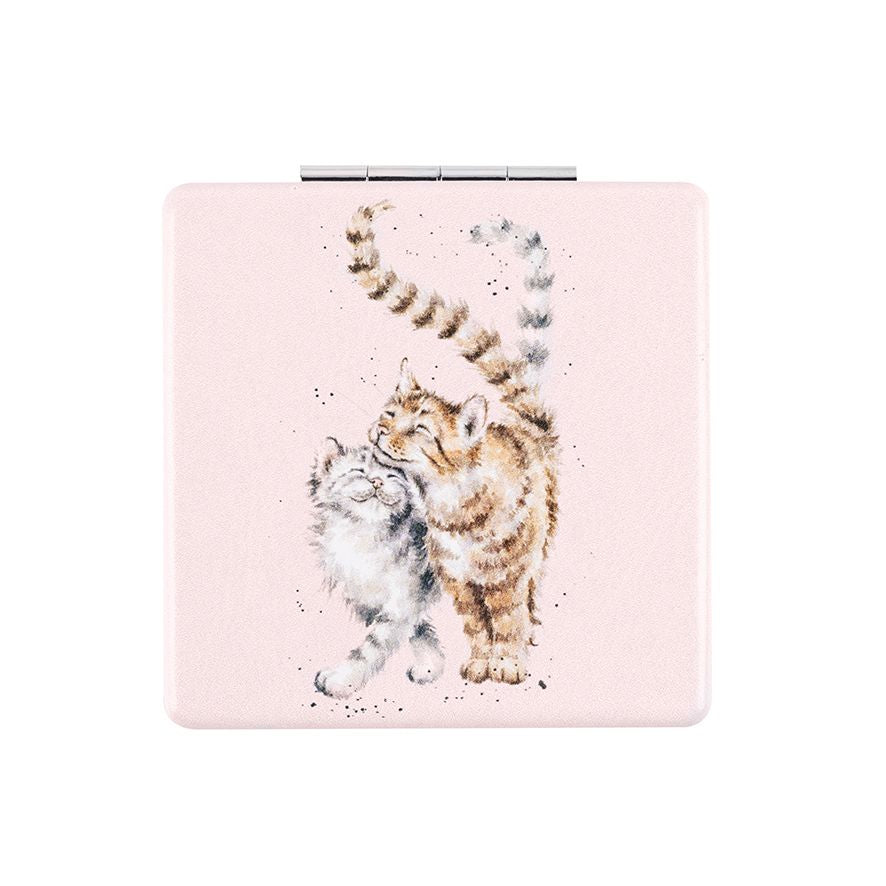 Wrendale Designs Cat Mirror - Feline Good | Handcrafted Ceramic Cat Decor for Home & Garden | Perfect Gift for Cat Lovers