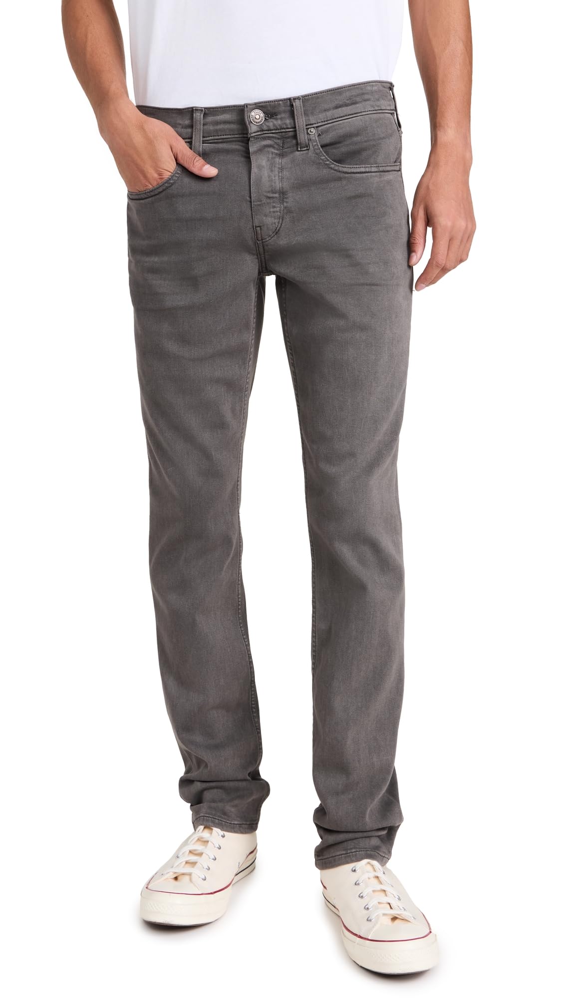 PAIGE Men's Federal Slim Straight Jeans - Premium Denim Pants for Casual & Business Wear | Comfortable Slim Fit for Everyday Style