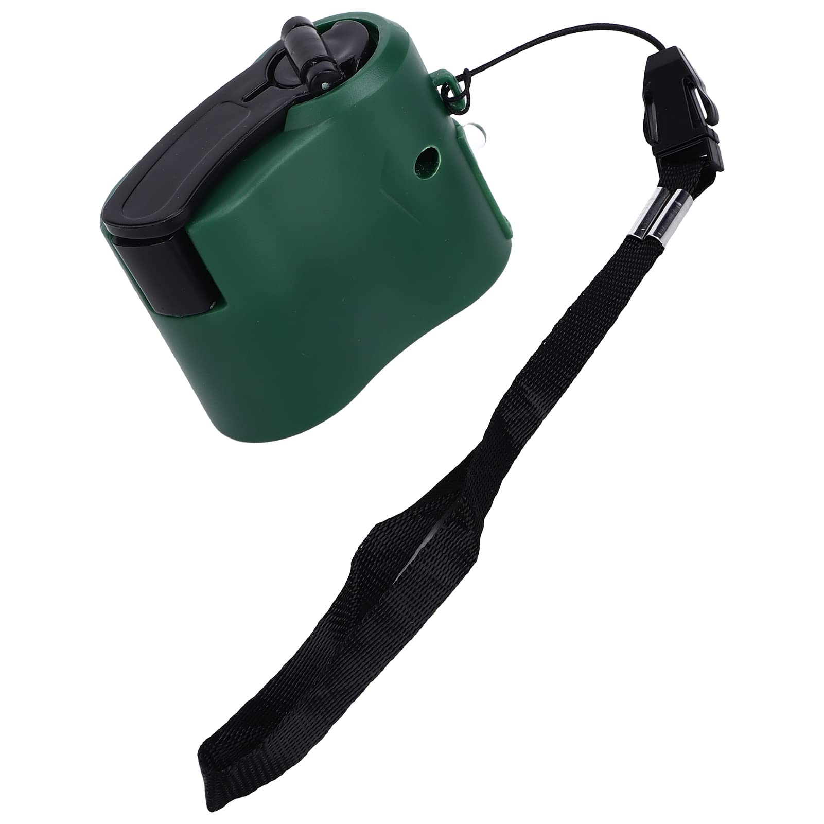 Hand Crank USB Charger with LED Light - Portable 5V Output Emergency Phone Charger for Camping, Hiking & Power Outages