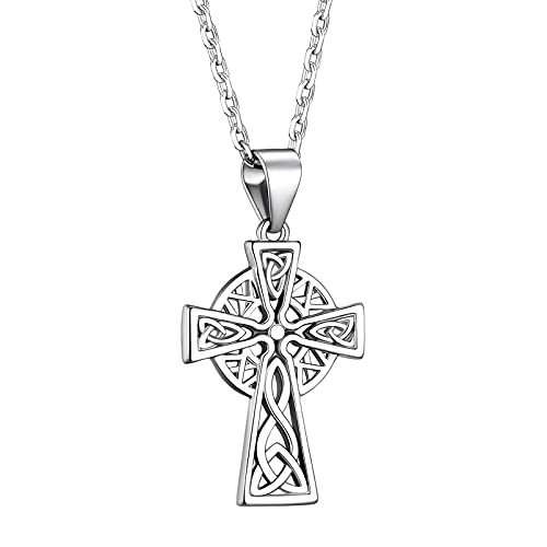 02 Celtic Cross-Sterling Silver
