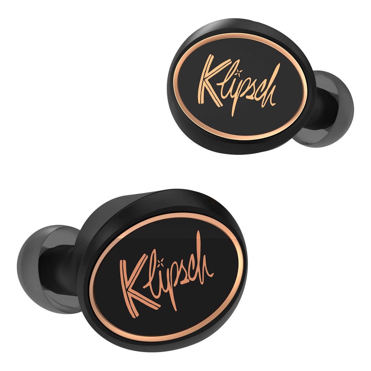 Klipsch T5 True Wireless Bluetooth Earbuds with Noise Cancellation, Hi-Fi Sound, 32H Battery - Silver | Perfect for Gym, Running, Travel & Workout