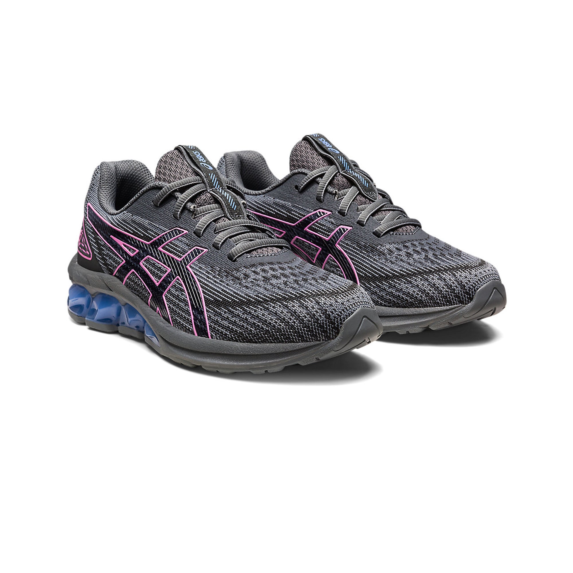 ASICS Gel Quantum 180 7 Women's Running Shoes - Steel Grey/Bubblegum (2023) | Lightweight Cushioned Sneakers for Jogging, Gym Workouts & Everyday Wear