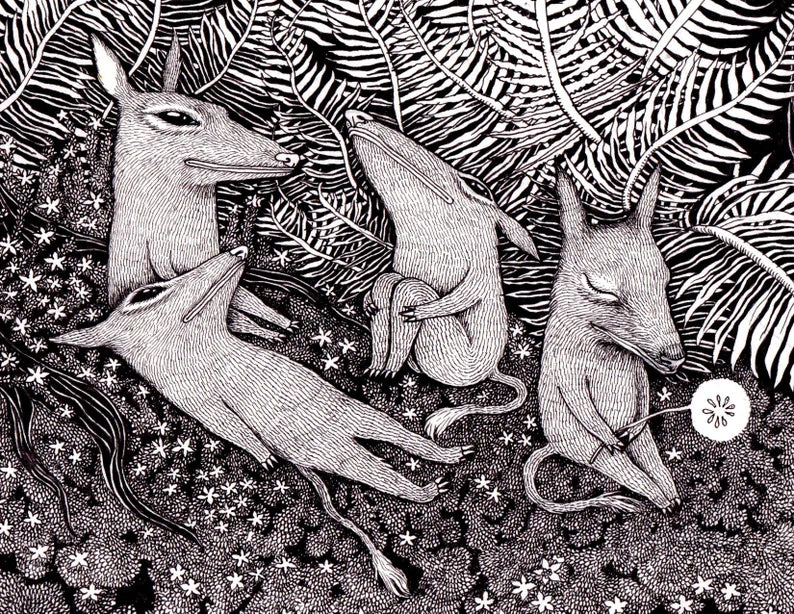 Fox and Comet Greeting Cards by Magda Boreysza - Handmade Birthday, Thank You & Holiday Cards for All Occasions | Perfect for Weddings, Anniversaries & Special Events