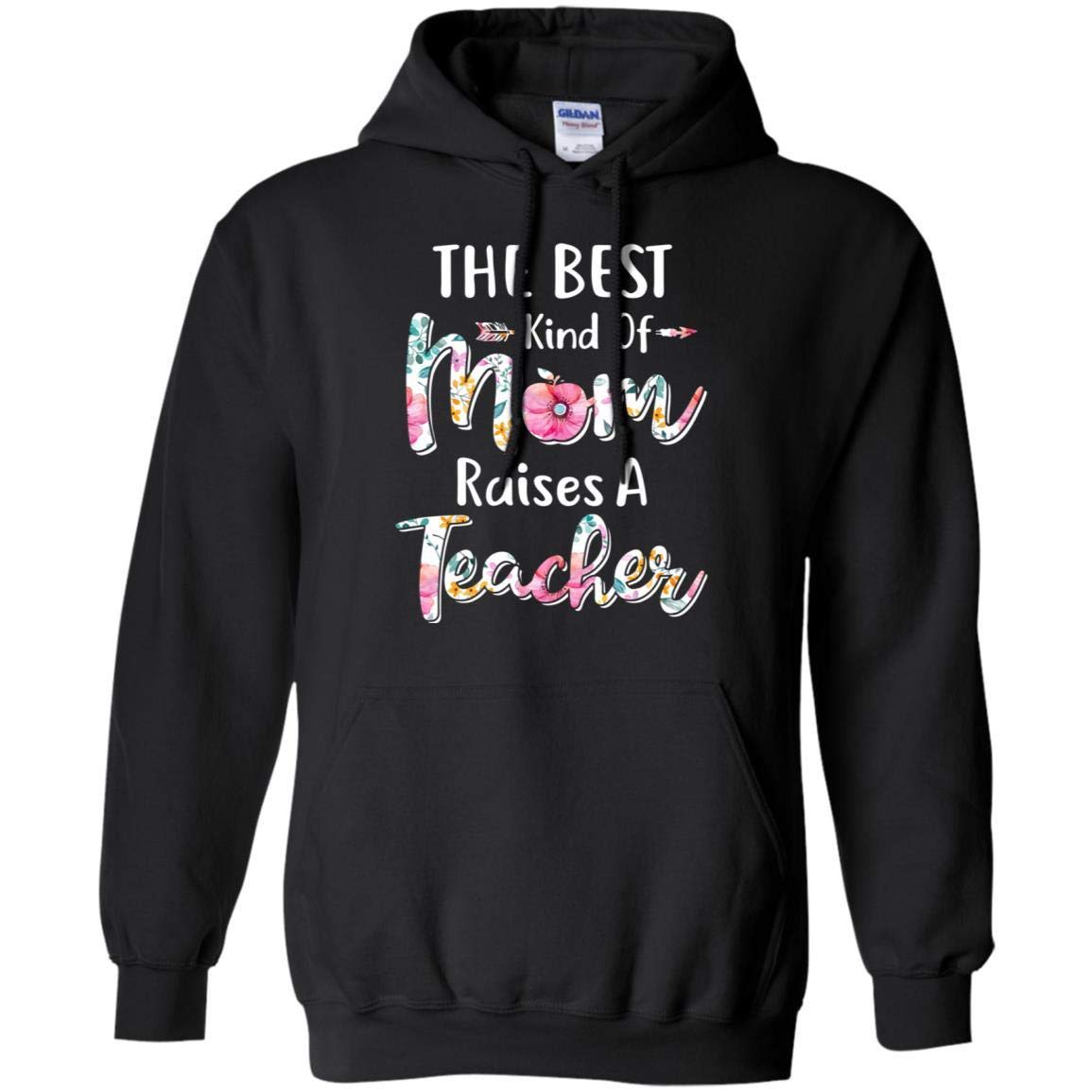 Best Mom Teacher Appreciation Gift - Floral Design T-Shirt & Hoodie for Women | Perfect for Mother's Day, Teacher Appreciation Week & Graduation Gifts