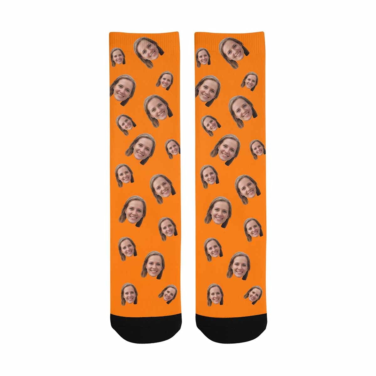 Custom Photo Printed Socks - Personalized Funny Face Socks for Birthday Gifts, Christmas Presents, Couples Gifts & Unique Novelty Socks for Men Women - Great for Parties, Holidays & Special Occasions