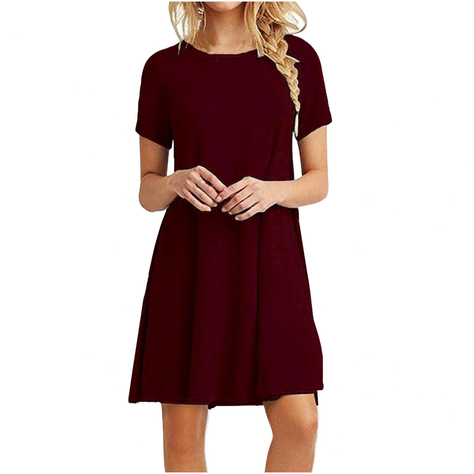FABIURT Women's Summer Dresses - Casual Boho Flowy Midi & Maxi Beach Dresses, Loose Fit Sexy Vacation Dress for Women | Perfect for Beach Outings, Vacations & Summer Parties