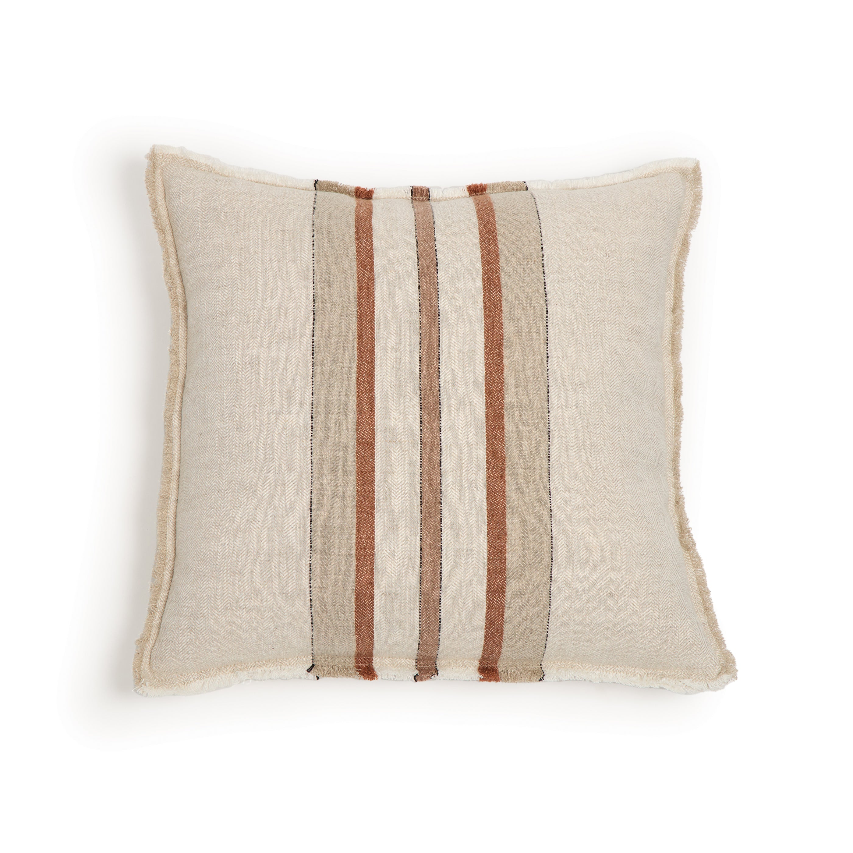 Beck 20x20 Inch Decorative Throw Pillow with Insert - Perfect for Sofa, Bed & Home Decor