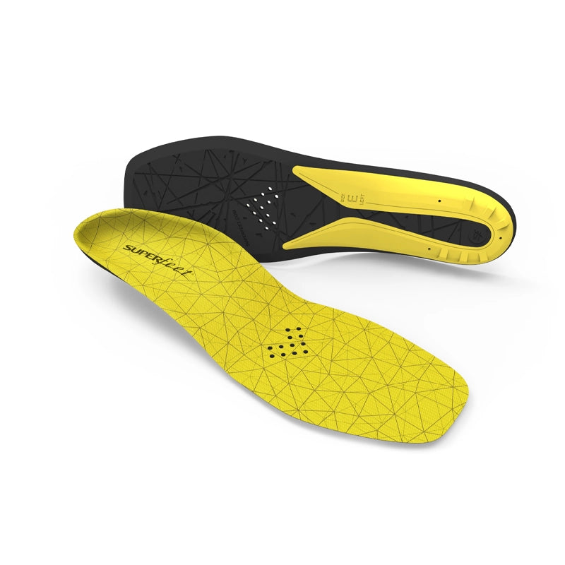 Superfeet Hockey Cushion Insole - Premium Arch Support for Hockey Skates - Reduce Foot Fatigue & Improve Performance on Ice