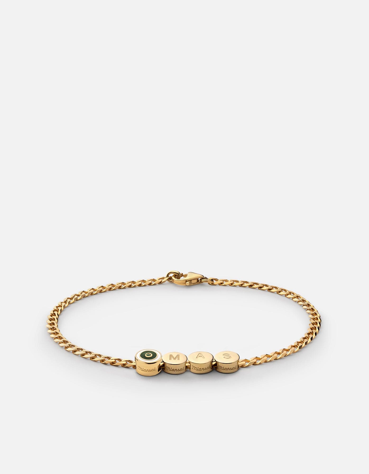 Opus Chalcedony Gold Vermeil Green Chain Bracelet for Women - Elegant Jewelry Gift for Birthday, Anniversary & Special Occasions