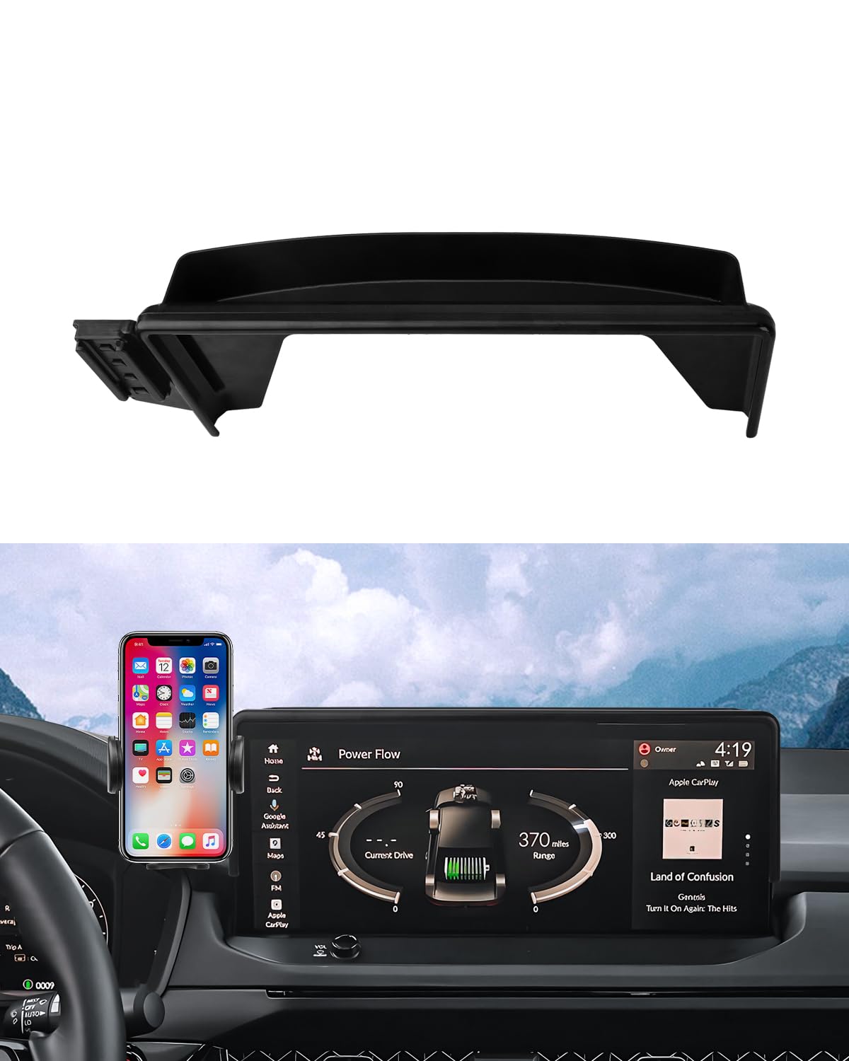 **Autorder Car Phone Holder for 2023-2025 Honda Accord - 12.3-Inch Screen Compatible, 360° Rotation, Hands-Free Mount - Perfect for GPS Navigation & Safe Driving**