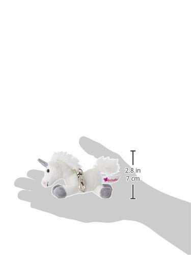 Rudolph Schaffer Unicorn Keychain Plush Toy - Cute Soft Stuffed Animal for Kids, Gifts, and Bag Accessories | Perfect for Birthdays, Christmas, and Everyday Carry