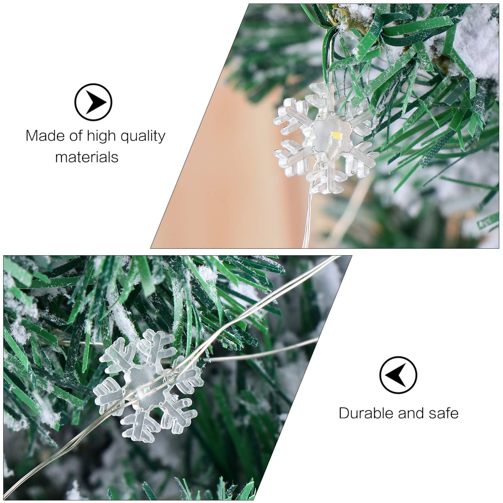 Copper Wire LED String Lights - Decorative Fairy Lights for Christmas, Party, Wedding, Home & Outdoor Atmosphere Lighting Decor