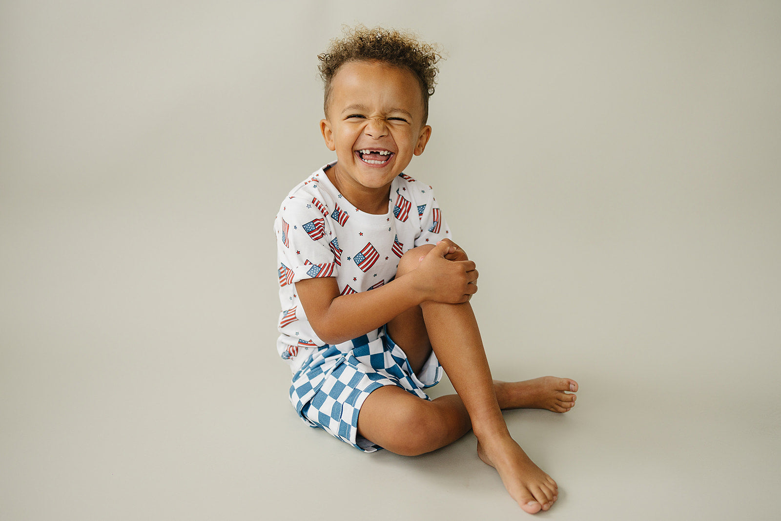 Men's Cargo Shorts Set - American Flag Print & Patriotic Style | Perfect for 4th of July, BBQ, Outdoor Adventures & Casual Summer Wear