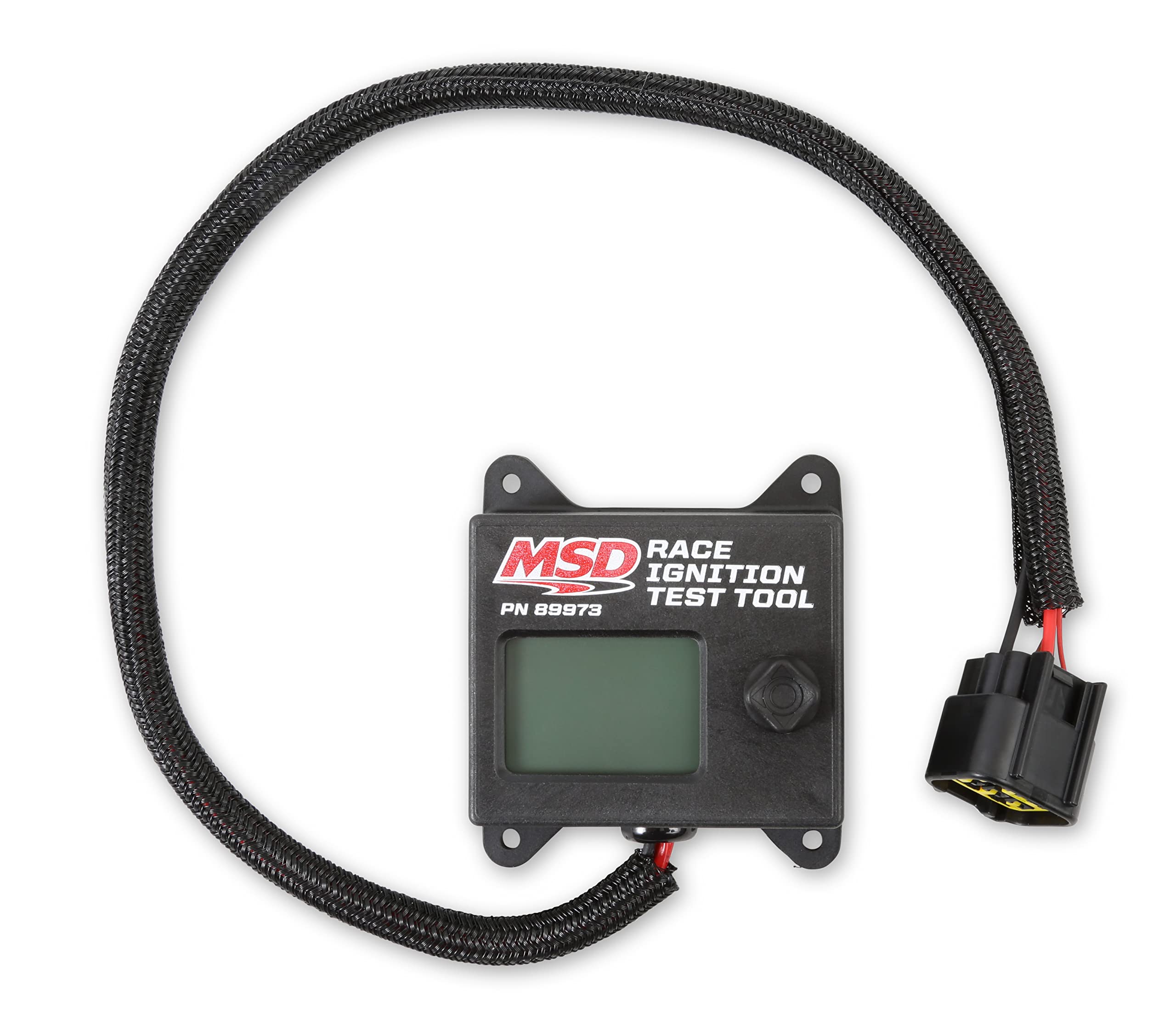 MSD 89973 Race Ignition Test Tool - High Performance Ignition Diagnostic Tester for Racing Cars & Performance Vehicles | Perfect for Track Days, Drag Racing & Engine Tuning