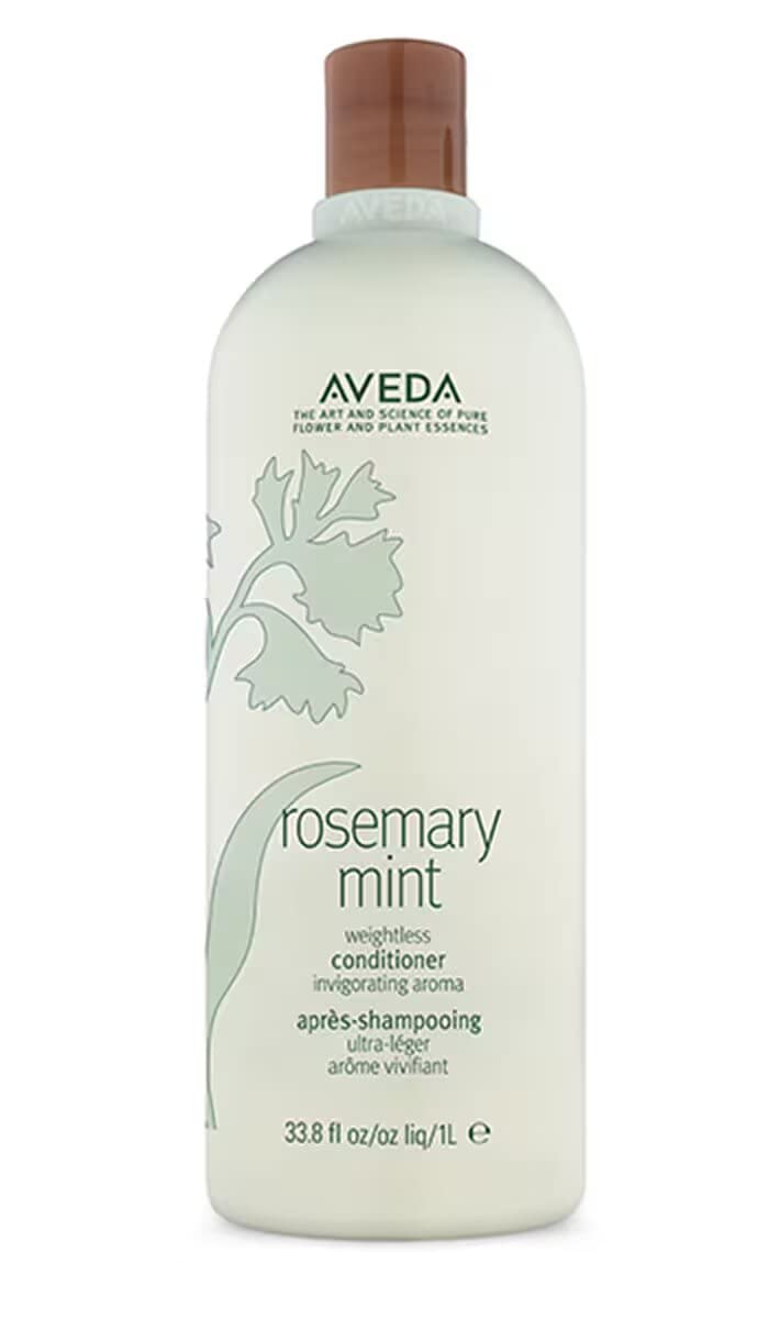 Aveda Rosemary Mint Conditioner 33.8 Fl Oz - Hydrating & Volumizing Hair Care for Dry & Damaged Hair - Perfect for Daily Use & Salon Quality Results