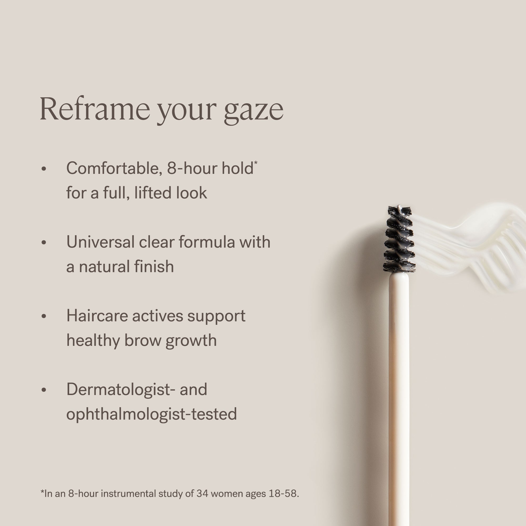 Best Clear In-Frame Brow Gel for Natural Eyebrow Styling - Waterproof & Smudge-Proof - Perfect for Daily Makeup & Special Occasions