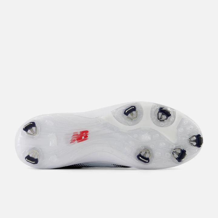 New Balance L4040TR7 Low Baseball Cleats for Men - Red Athletic Shoes for Baseball & Softball | Perfect for Field Training & Game Day Performance
