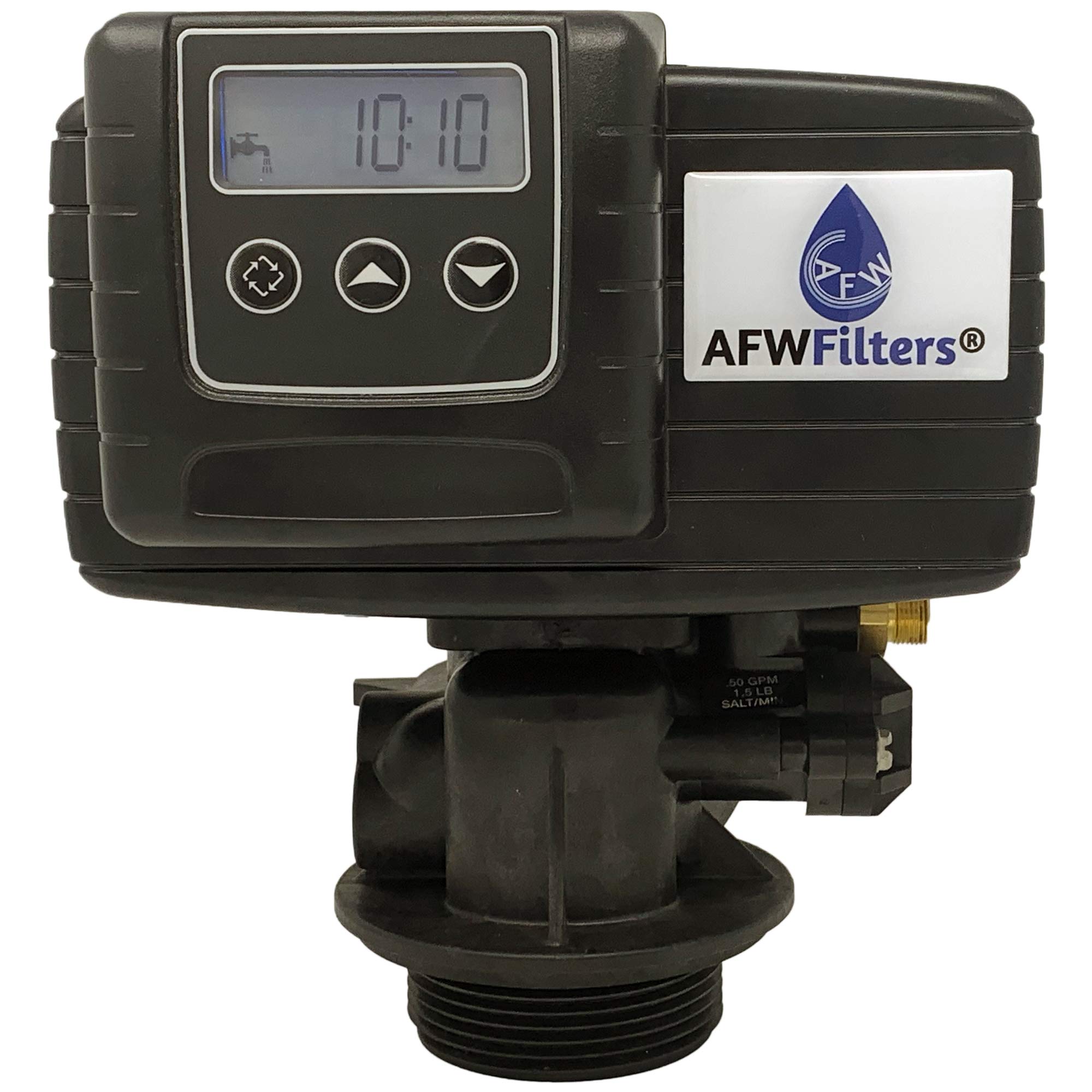 AFWFilters Iron Pro 2 Whole House Water Softener & Iron Filter System with Fleck 5600SXT Digital Metered Valve - 32,000 Grain Capacity for Clean, Soft Water | Perfect for Homes with Hard Water & Iron Contamination