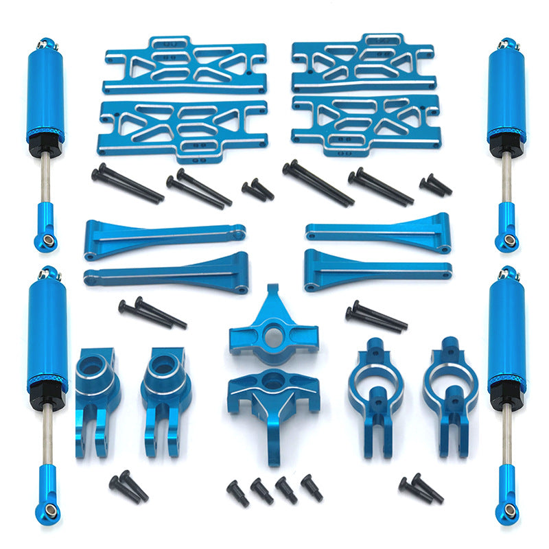 WLtoys 104016 104018 104009 12402 12409 RC Car Metal Upgrade Parts Kit - High Performance Replacement Parts for RC Cars - Perfect for Off-Road Racing, Drifting & DIY Upgrades