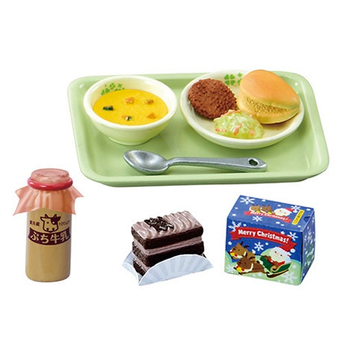 Re-Ment Petite Miniature Doll Furniture Set - School Subject Lunch Theme for Dollhouse & Diorama Displays | Perfect for 1/12 Scale Dolls, Collectors & DIY Craft Projects