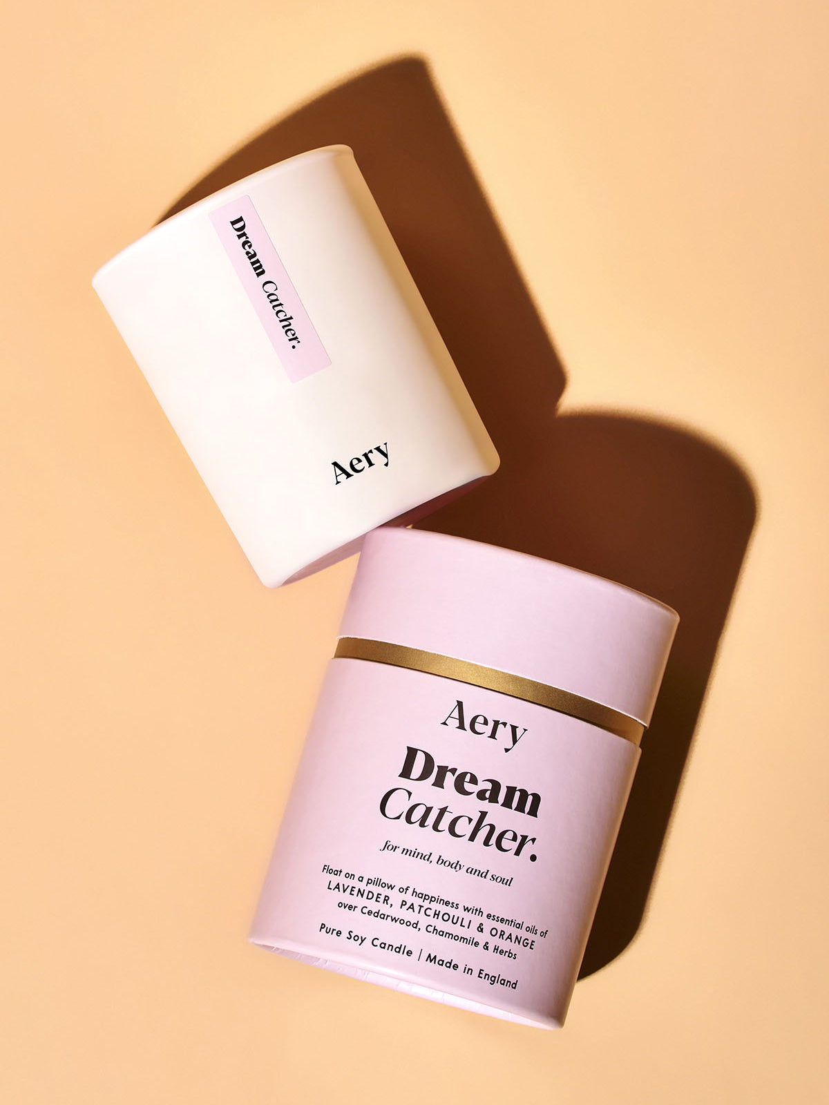Aery Aromatherapy Candle - Dream Catcher Scented Soy Wax Candle for Relaxation & Stress Relief | Perfect for Yoga, Meditation & Bedroom Ambience