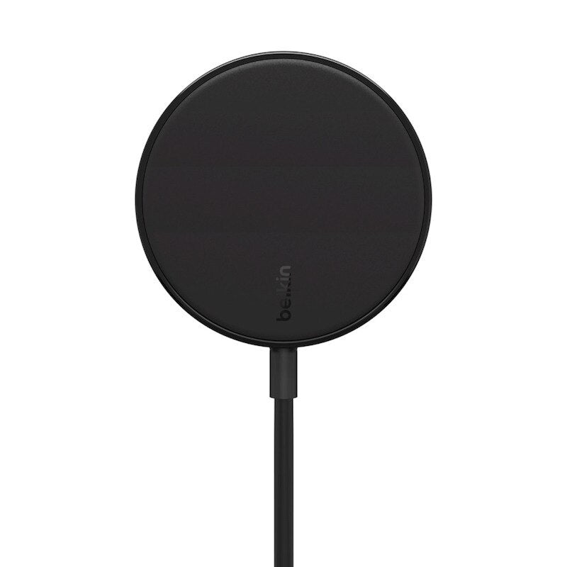 Belkin Magnetic Base Compatible with MagSafe for iPhone 12/13/14 & AirPods Wireless Charging Case - 7.5W Fast Charging, Black | Perfect for Home, Office & Travel Use