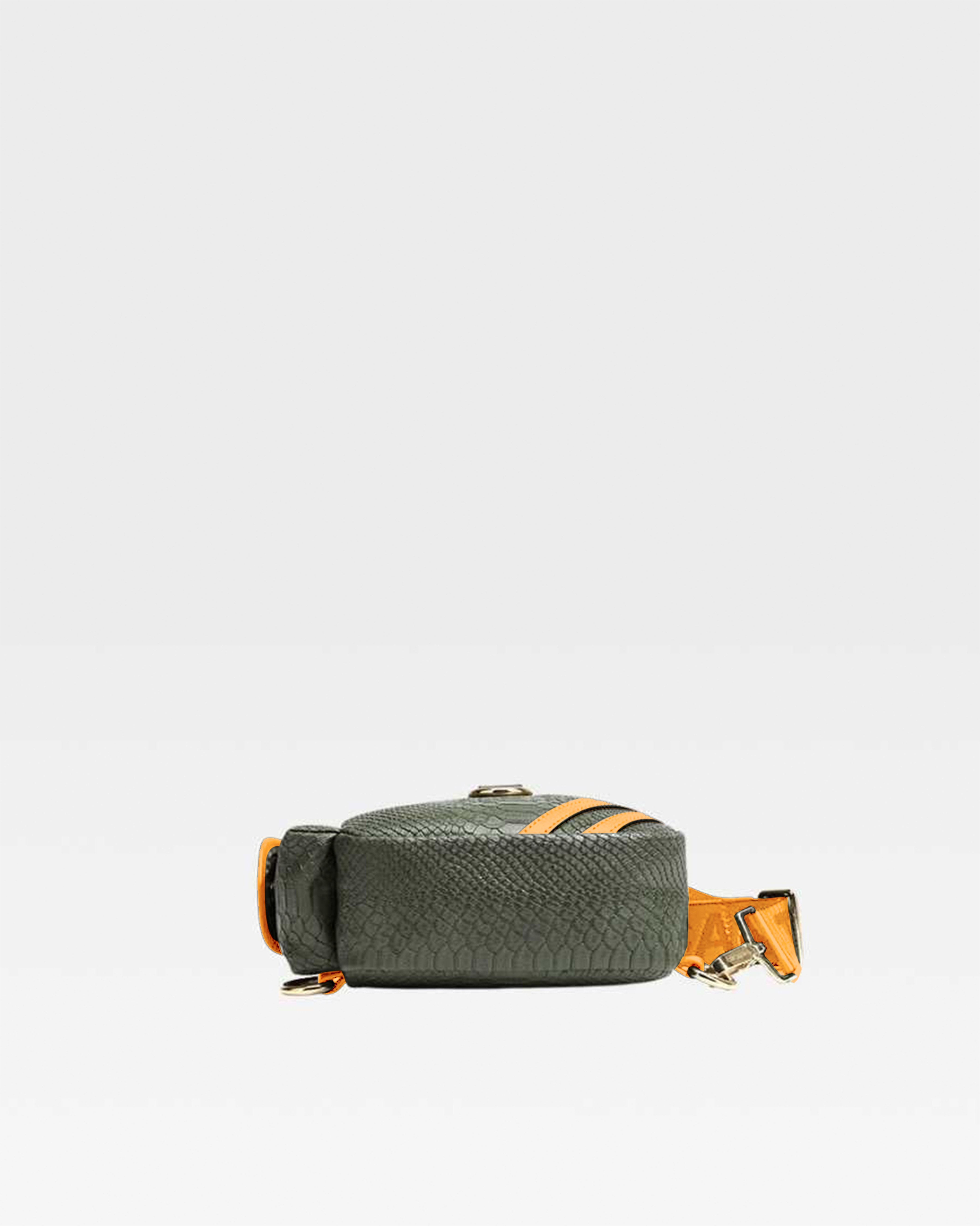 Apollo 1 Tear Drop Crossbody Bag in Olive & Yellow - Stylish Waterproof Shoulder Purse for Women, Perfect for Travel, Shopping & Everyday Use
