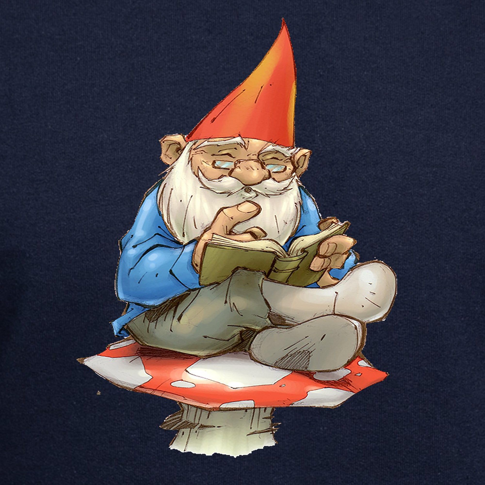 Gnome Hoodie for Men - Dark Regular Fit Pullover Sweatshirt | Comfortable & Stylish for Casual Wear, Outdoor Activities & Gifts