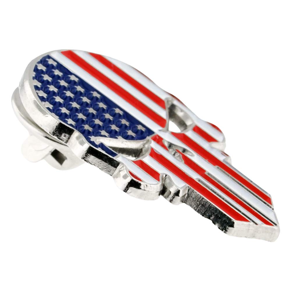 American Flag Lapel Pin - Patriotic US Flag Brooch for Suits & Jackets - Perfect for Veterans Day, Memorial Day & Political Events