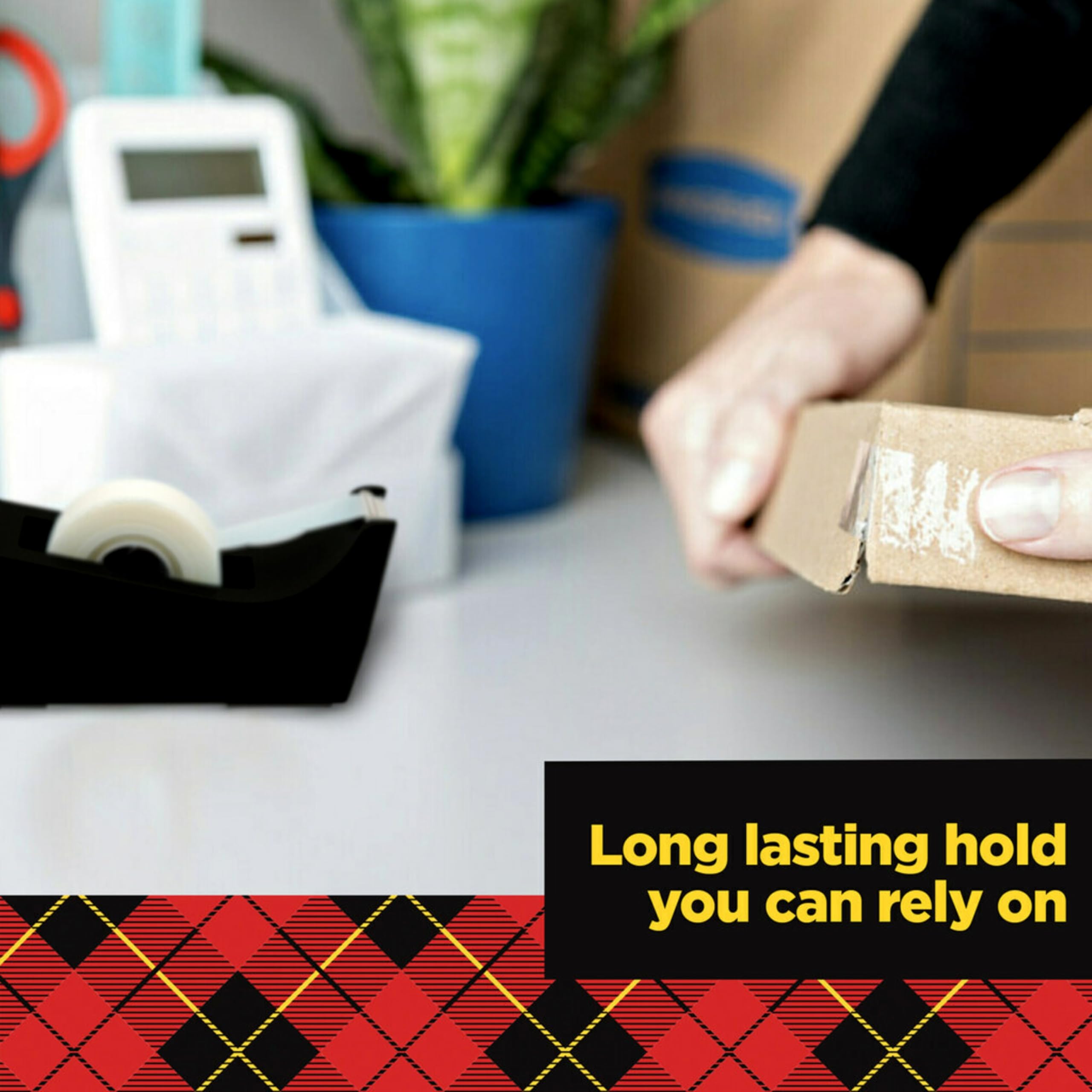 Scotch Transparent Tape - 6 Rolls, 3/4 Inch x 1296 Inch Clear Adhesive Tape for Office, School, Home & Crafts | Strong Hold for Wrapping, Sealing, Mending & DIY Projects