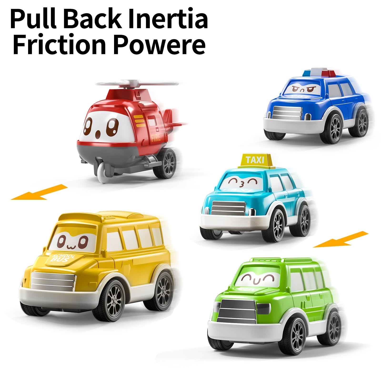 **12-Piece Pull Back Toy Cars for Toddlers 1-3 Years Old - Includes Play Mat & Storage Bag - Best Baby Toys for 12-18 Months - Perfect Birthday Gift for Boys & Girls - Fun Indoor & Outdoor Playtime**