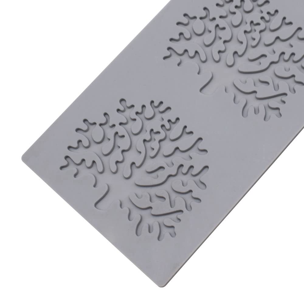 3D Silicone Tree Chocolate Molds - Coral Branch Leaves Candy Mold for Fondant, Polymer Clay & Cupcake Decorations | Perfect for DIY Baking, Cake Decorating & Candy Making at Home