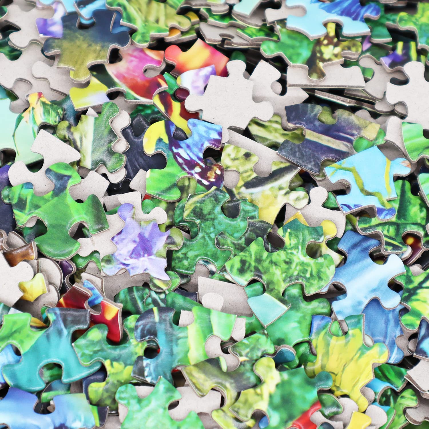 1000 Piece Jigsaw Puzzles for Adults - Unique Tropical Forest Animals Puzzle with Precise Interlocking & Thick Sturdy Cardboard - Family Game for Ages 14+ - Perfect for Stress Relief, Family Bonding & Home Decor