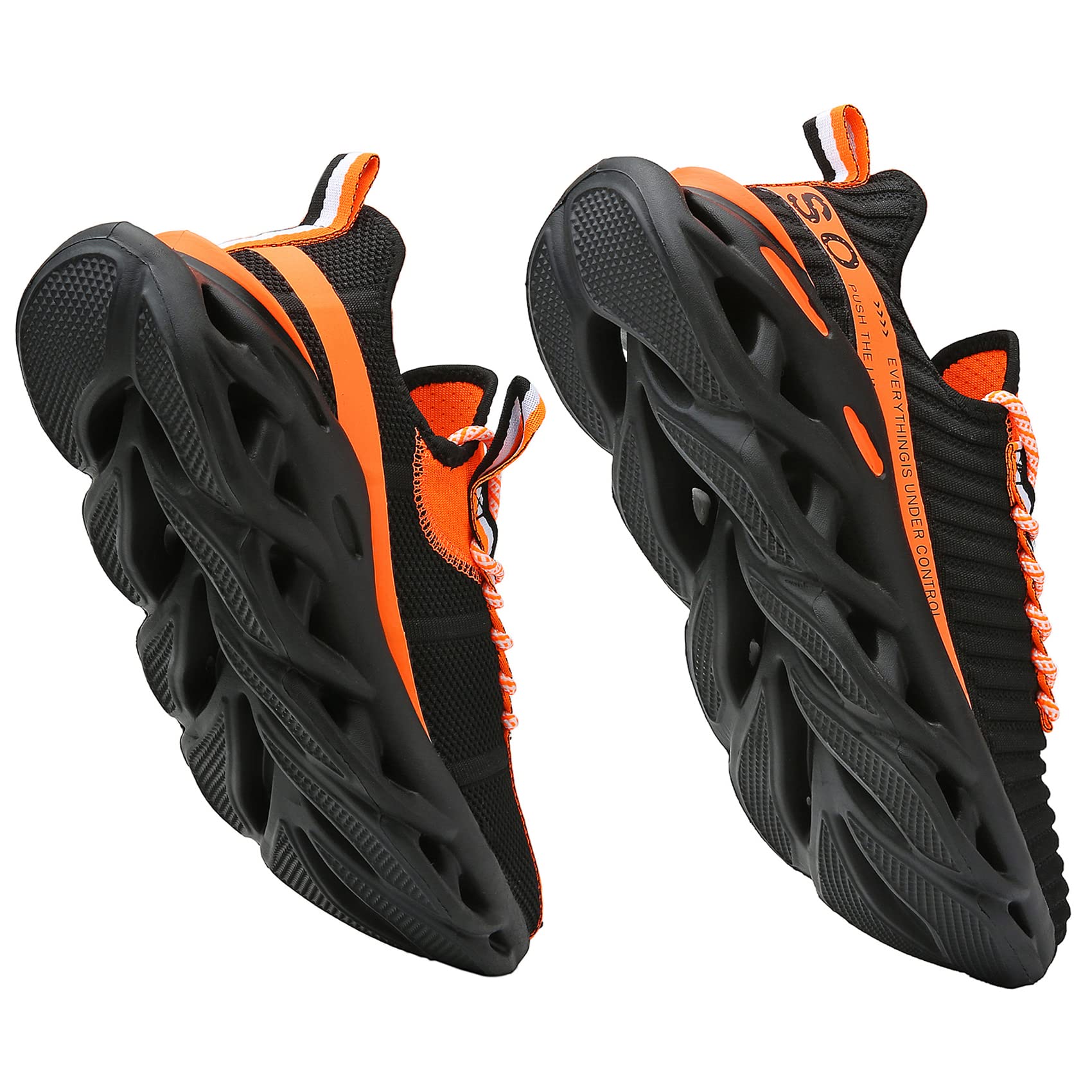 Men's Lightweight Walking & Running Shoes - Breathable Slip-On Tennis Sneakers for Gym, Workout & Casual Wear | Perfect for Jogging, Training & Everyday Comfort