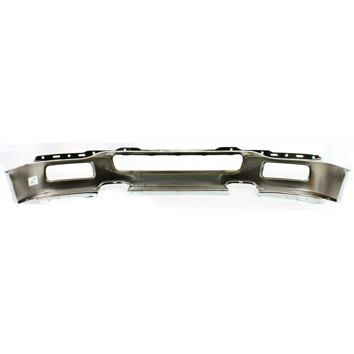 Perfit Liner Chrome Steel Front Bumper Replacement with Fog Lamp Hole for 2004-2005 Ford F-150 | Compatible with FO1002390 & 4L3Z17757BA | Durable Protection for Off-Roading & Daily Driving