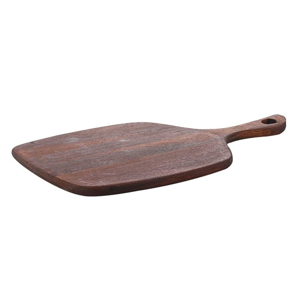 Premium Wooden Pizza Tray & Baking Board - 41x24x1.5cm Multipurpose Kitchenware for Pizza, Bread, Steak & Cake Serving | Durable Handle for Easy Transport | Perfect for Home Cooking, Restaurants & Outdoor BBQs