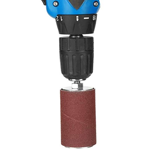 20-Piece Drum Sander Kit with Case - Spindle Sanding Drum Accessories for Drill Press, Woodworking & Knife Sharpening | Perfect for DIY Projects, Furniture Refinishing & Tool Maintenance
