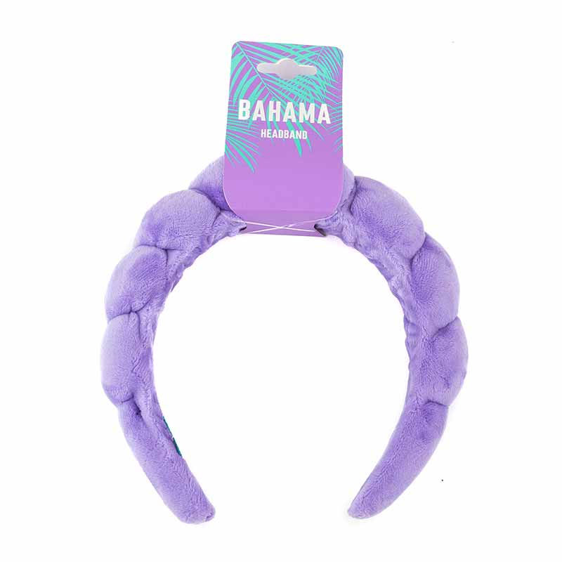 Bahama Headband for Women - Soft Stretchy Wide Head Wrap for Yoga, Running, Workout & Everyday Comfort - Boho Style Hair Accessory