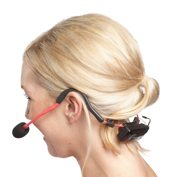 Professional UHF Mini TX E Microphone & MTU8 Transmitter Headset - Wireless Mic System for Fitness Instructors, Presenters & Public Speakers - Ideal for Gyms, Studios & Live Events
