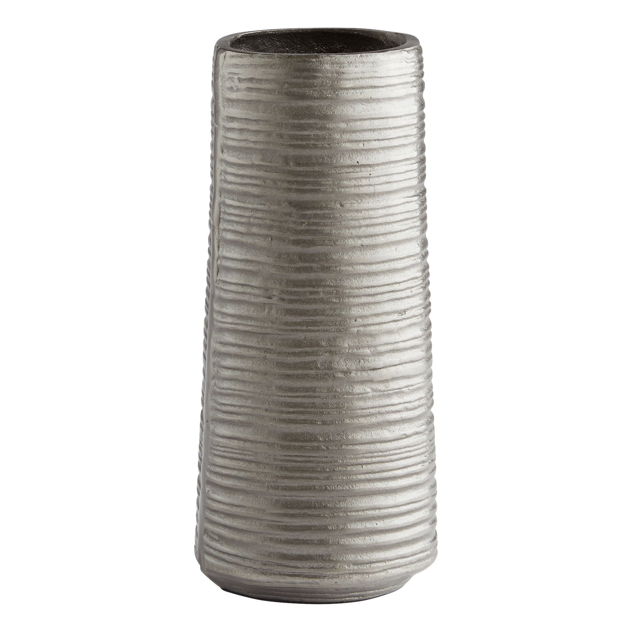 Cyan Design 11357 Jasper Vase in Zinc - Elegant Home Decor for Living Room, Dining Table & Office Desk Centerpiece