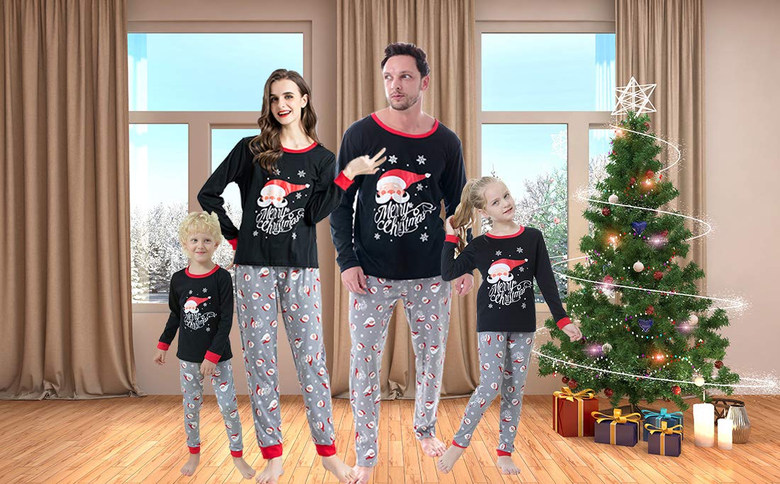 Cute Polar Bear Pajama Set - Family Matching Sleepwear for Christmas & Night