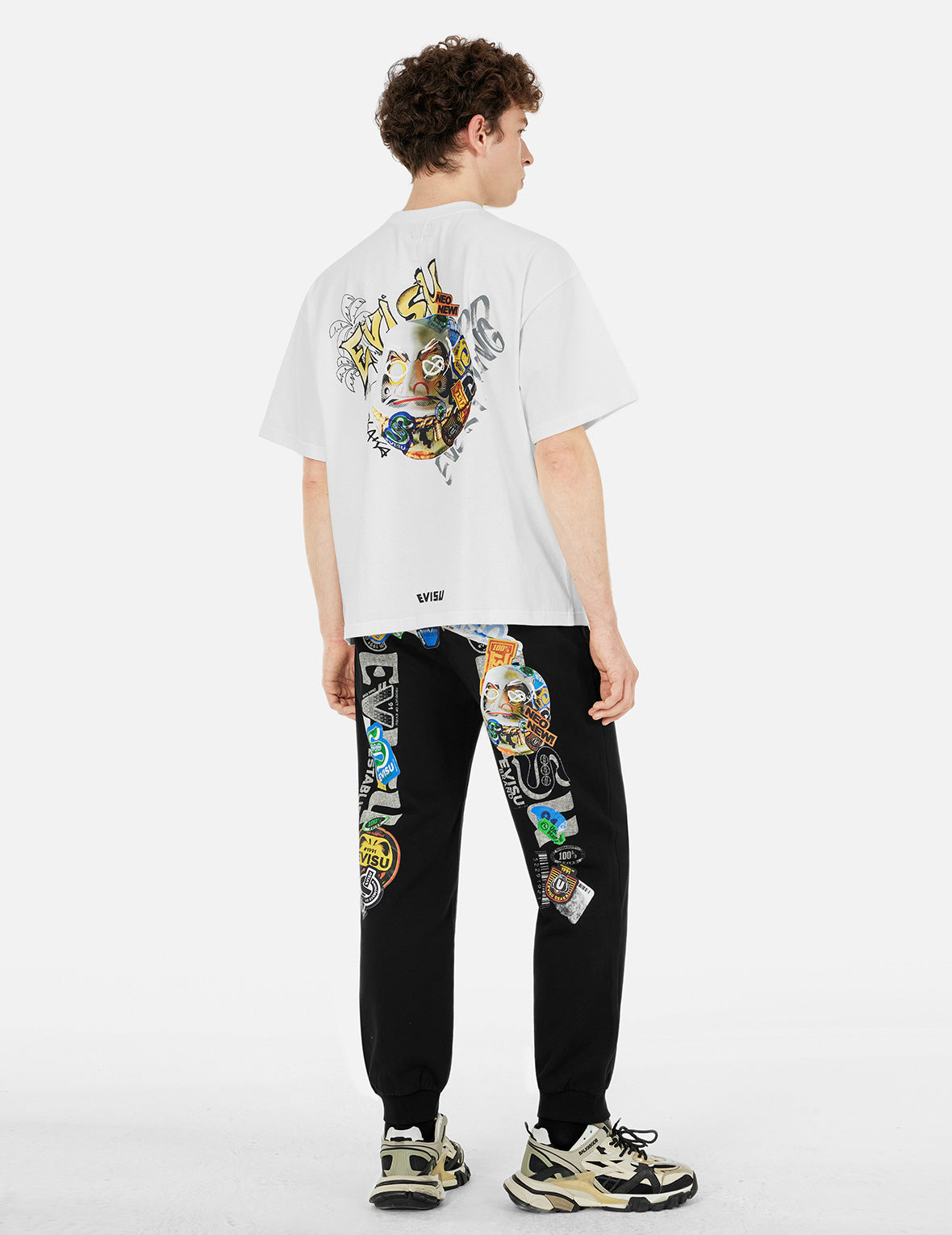 Godhead Graffiti Daicock Print Regular Fit Sweatpants for Men - Trendy Streetwear Joggers with Unique Art Design | Perfect for Casual Wear, Gym, and Lounge