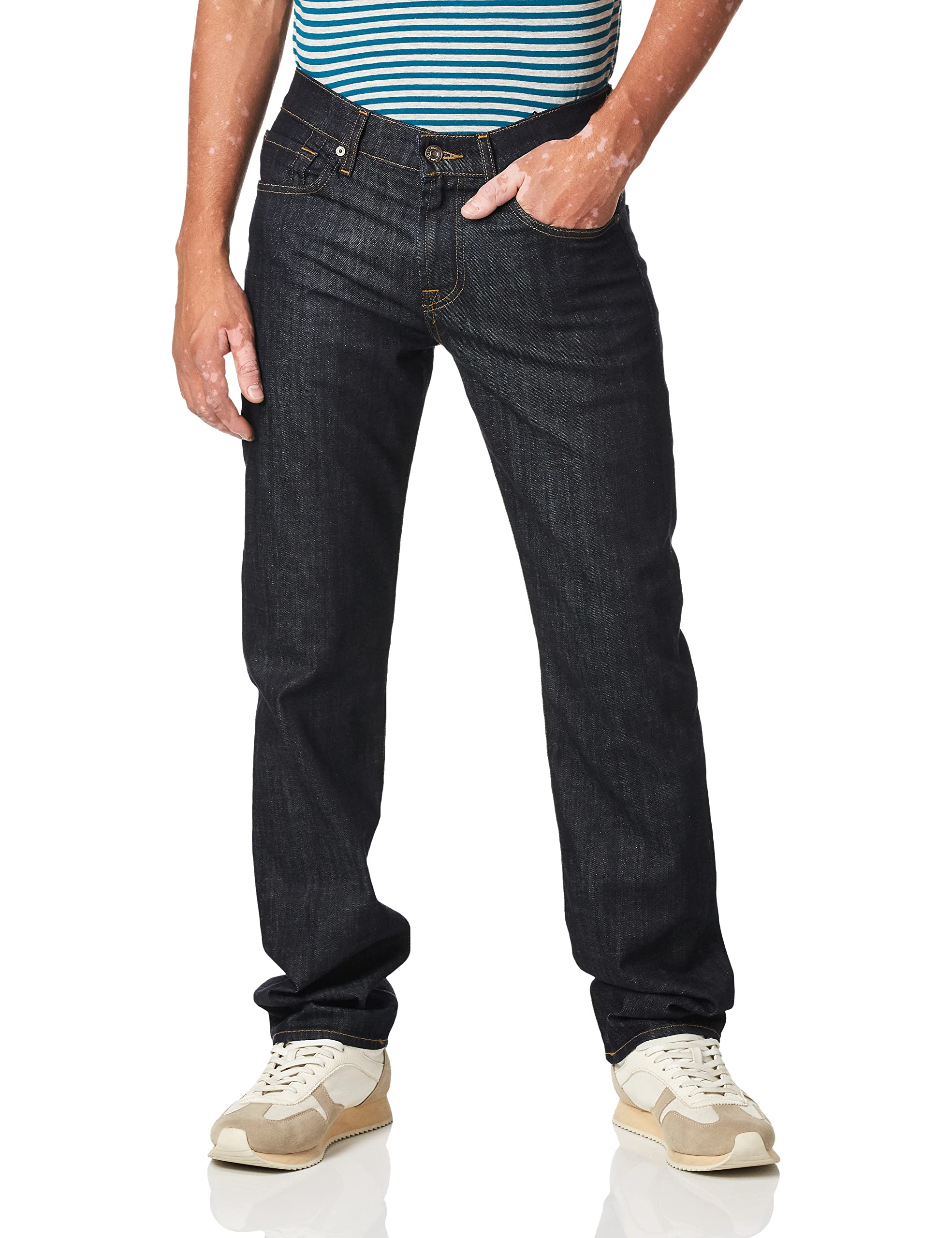 7 For All Mankind Men's Austyn Corduroy Pants - Slim Fit Stretch Comfortable Casual Trousers for Work, Date Night & Everyday Wear