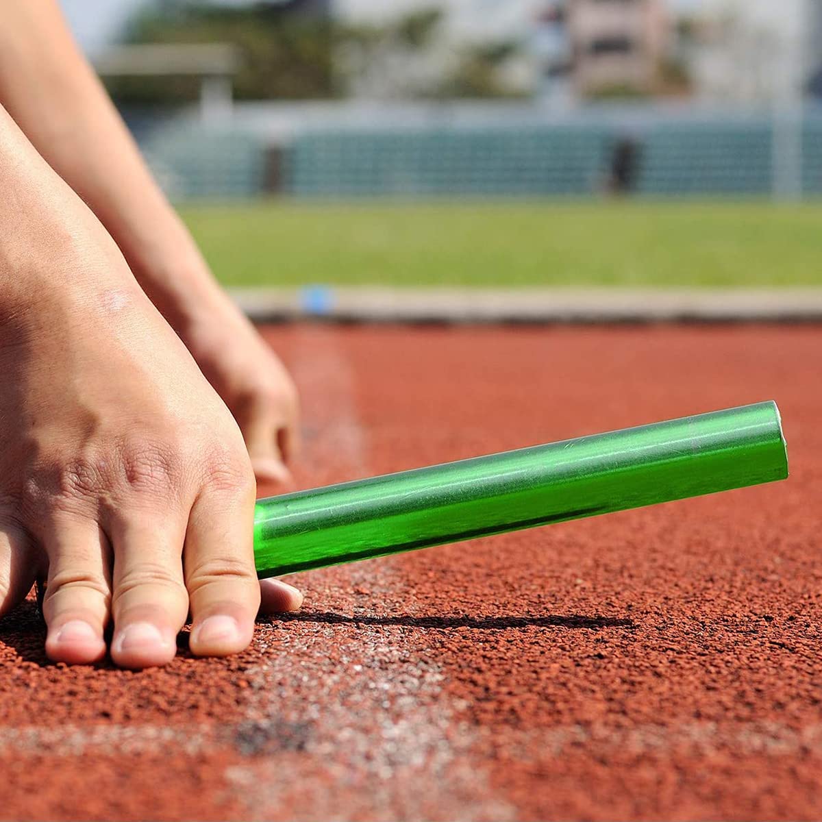 Flylin Relay Baton - Professional Aluminum Track & Field Baton for Sprint Races, Team Relays & Outdoor Sports | Perfect for Track Meets, School Competitions & Training Sessions