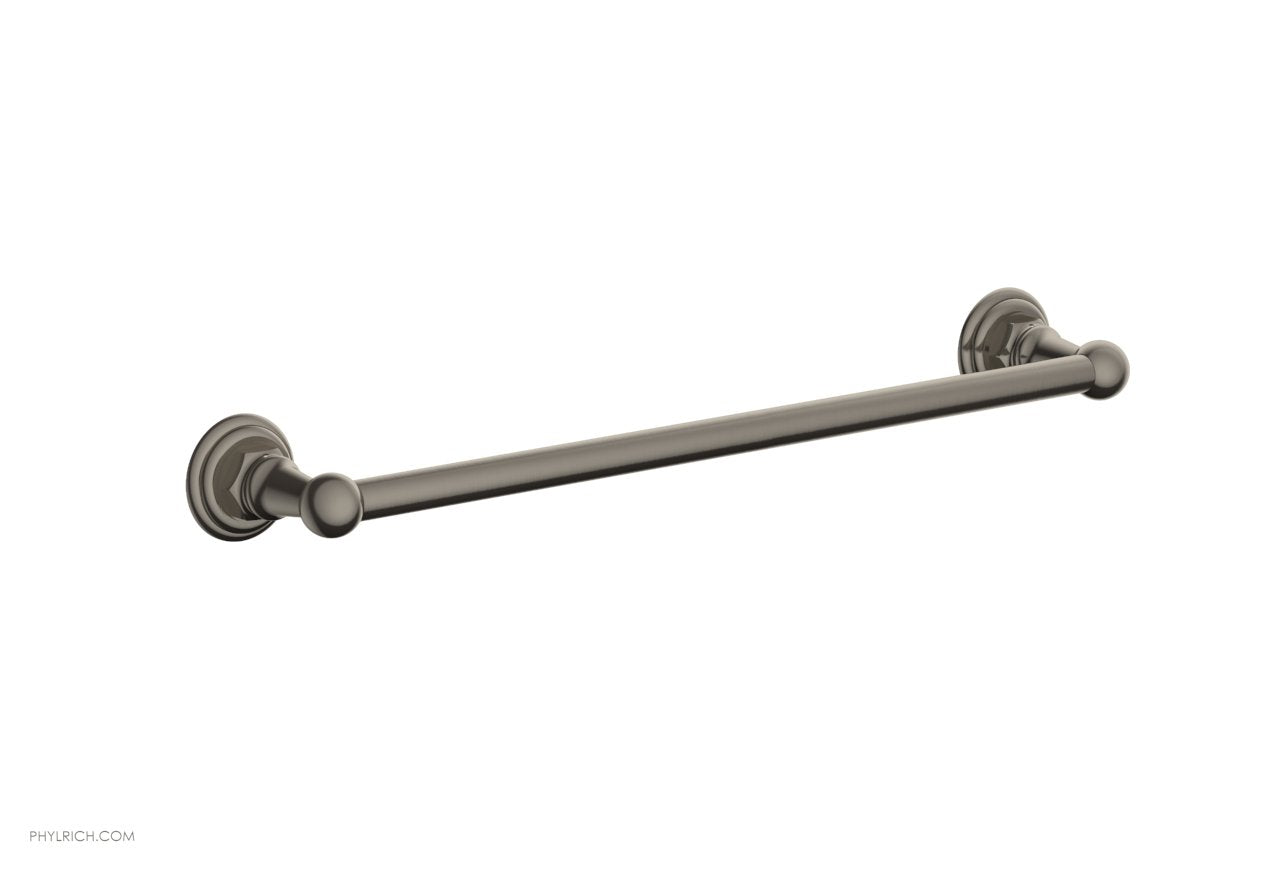 HEX TRADITIONAL 18-Inch Chrome Towel Bar - Heavy Duty Bathroom Towel Rack for Modern Homes, Hotels & Spas (500 Series 70mm) - Perfect for Bathrooms, Kitchens & Laundry Rooms