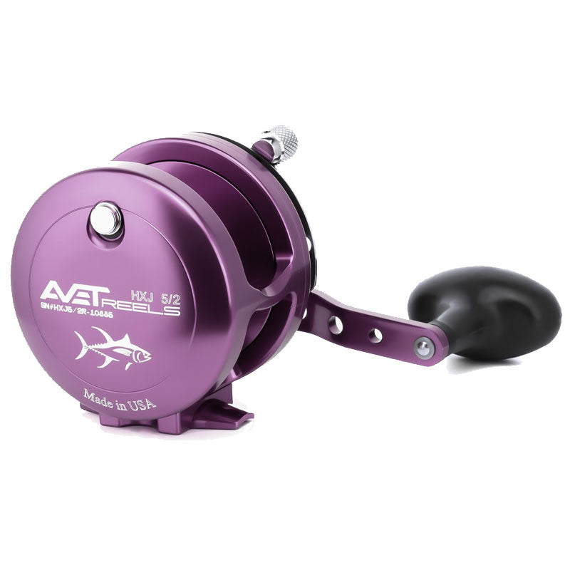 Avet HXJ 5/2 Two Speed Fishing Reel - Saltwater & Offshore Game Fishing Reel for Tuna, Marlin & Big Game Fish - Perfect for Deep Sea Fishing & Sport Fishing Adventures