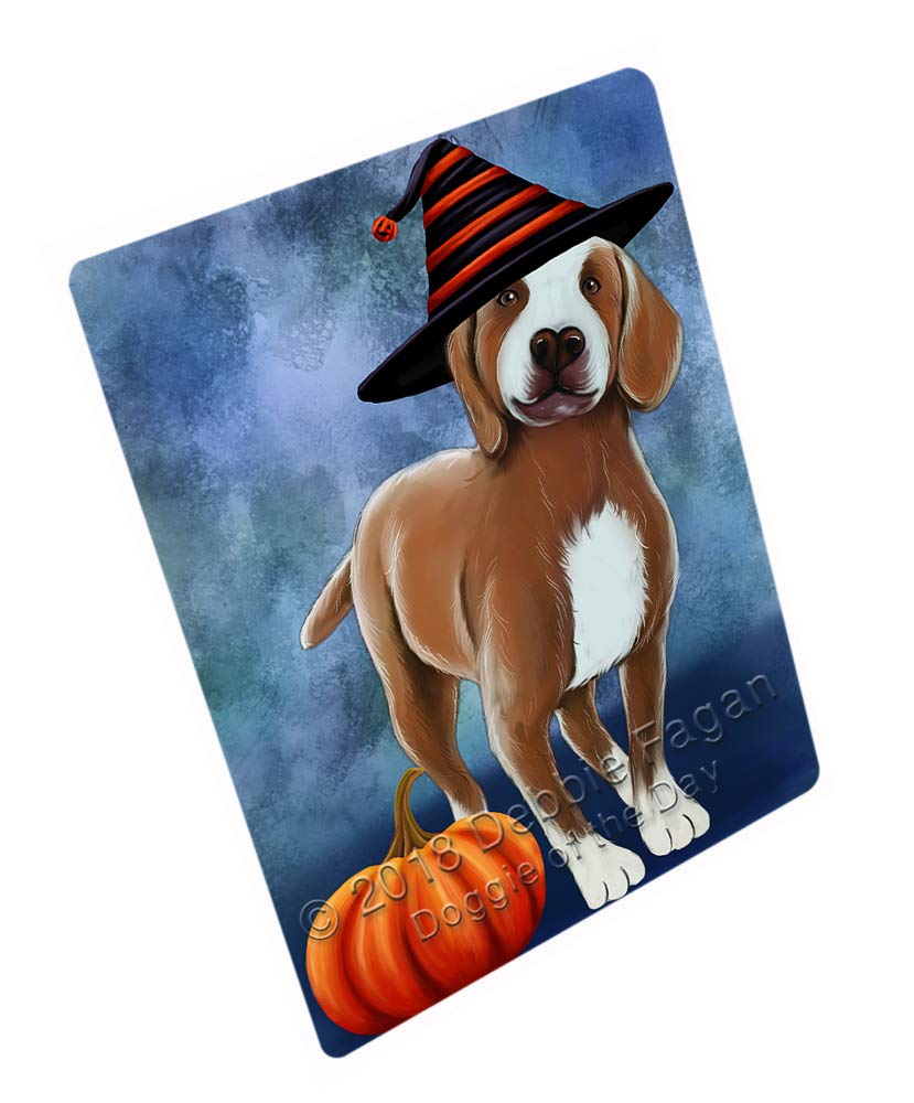 Happy Halloween Turkish Pointer Dog Witch Hat Pumpkin Large Refrigerator Dishwasher Magnet 18x24 Inch - Perfect for Kitchen Decor, Holiday Party Favors & Spooky Home Decoration