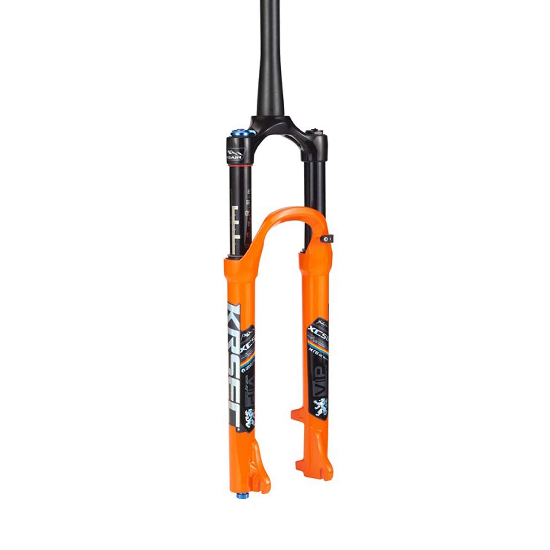 HIOD Mountain Bike Forks - Shock Absorption Suspension Fork with Damping & Rebound Adjustment for MTB - Perfect for Trail Riding, Downhill & Off-Road Cycling