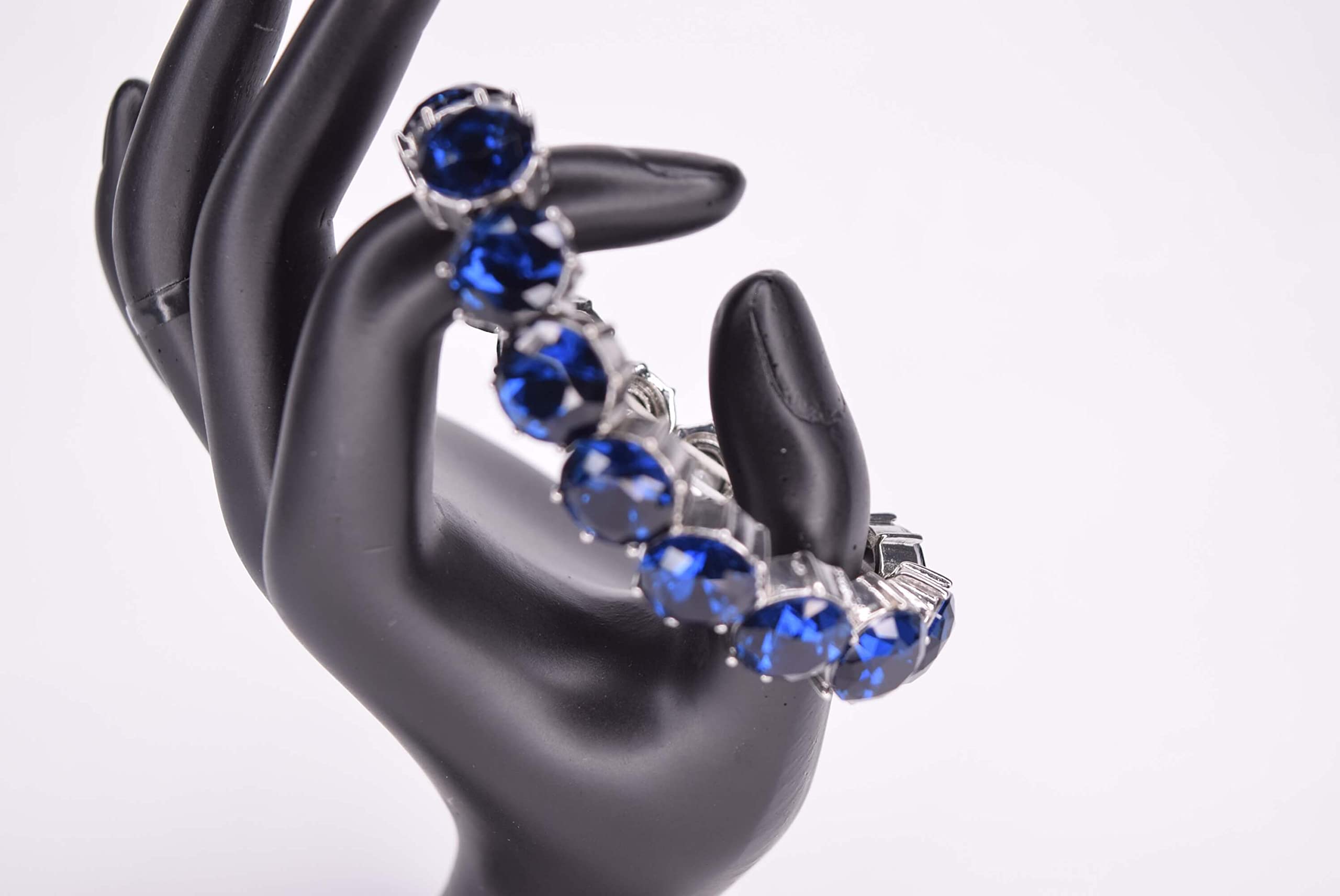 Charter Club Stone Stretch Bracelets Silver-Tone Adjustable Beaded Bracelet for Women | Elegant Jewelry Gift for Everyday Wear, Parties & Special Occasions
