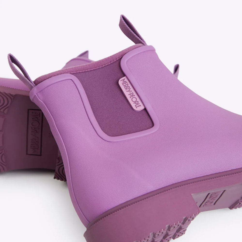 Merry Women's Bobbi Rain Boots in Orchid - Waterproof Garden & Outdoor Shoes for Walking, Hiking & Rainy Days